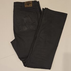 34x34 Wrangler Men’s Black Straight Jeans 213